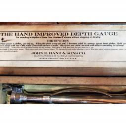 THE HAND IMPROVED DEPTH GAUGE FOR DEPTH SEA SOUNDING